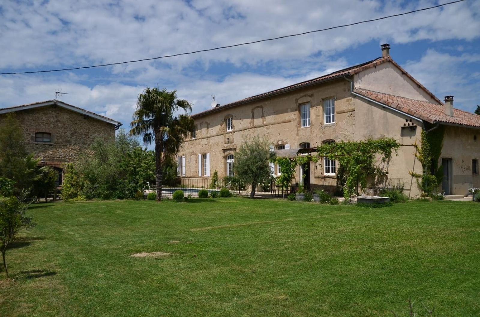 Ferme St Pierre 2 Suites Avec Repas, Piscine, Clim, Cheminee Ou Baignoire Spa Chabeuil Eksteriør bilde